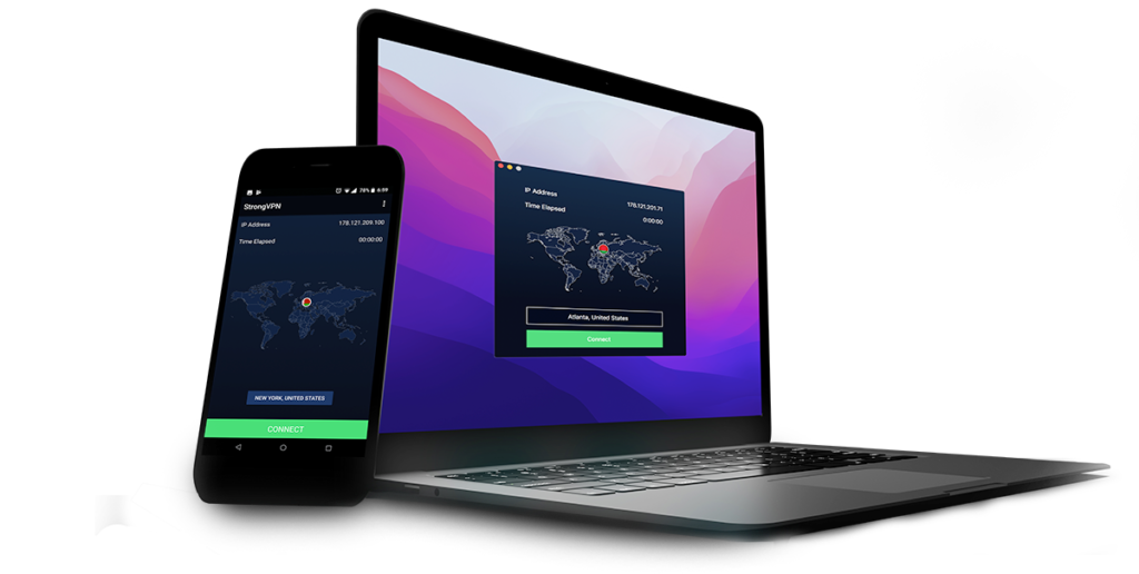 StrongVPN 在线自由一键连接 — VPN 安全 SmartDNS 全球访问